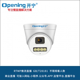 300万双光高清直播半球摄像机